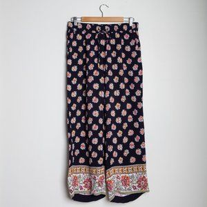 LOFT Flowy Patterned Pants